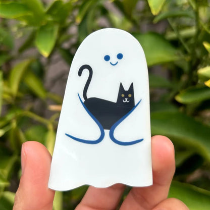 Ghost Cat sticker