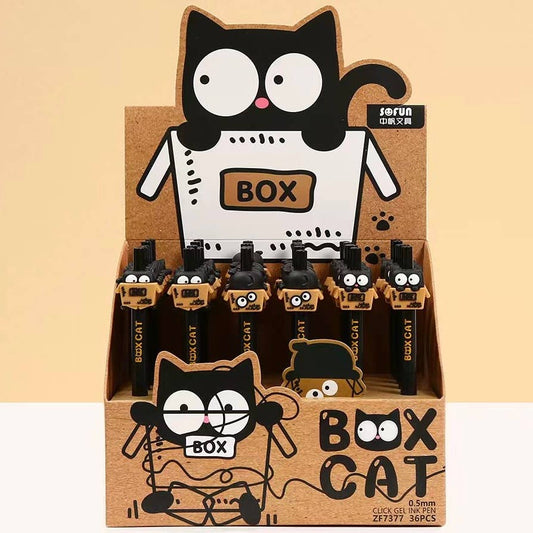 Box Cat Gel Pen
