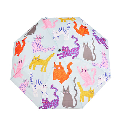 Ice Arty Cats Eco-Friendly Duck Umbrella