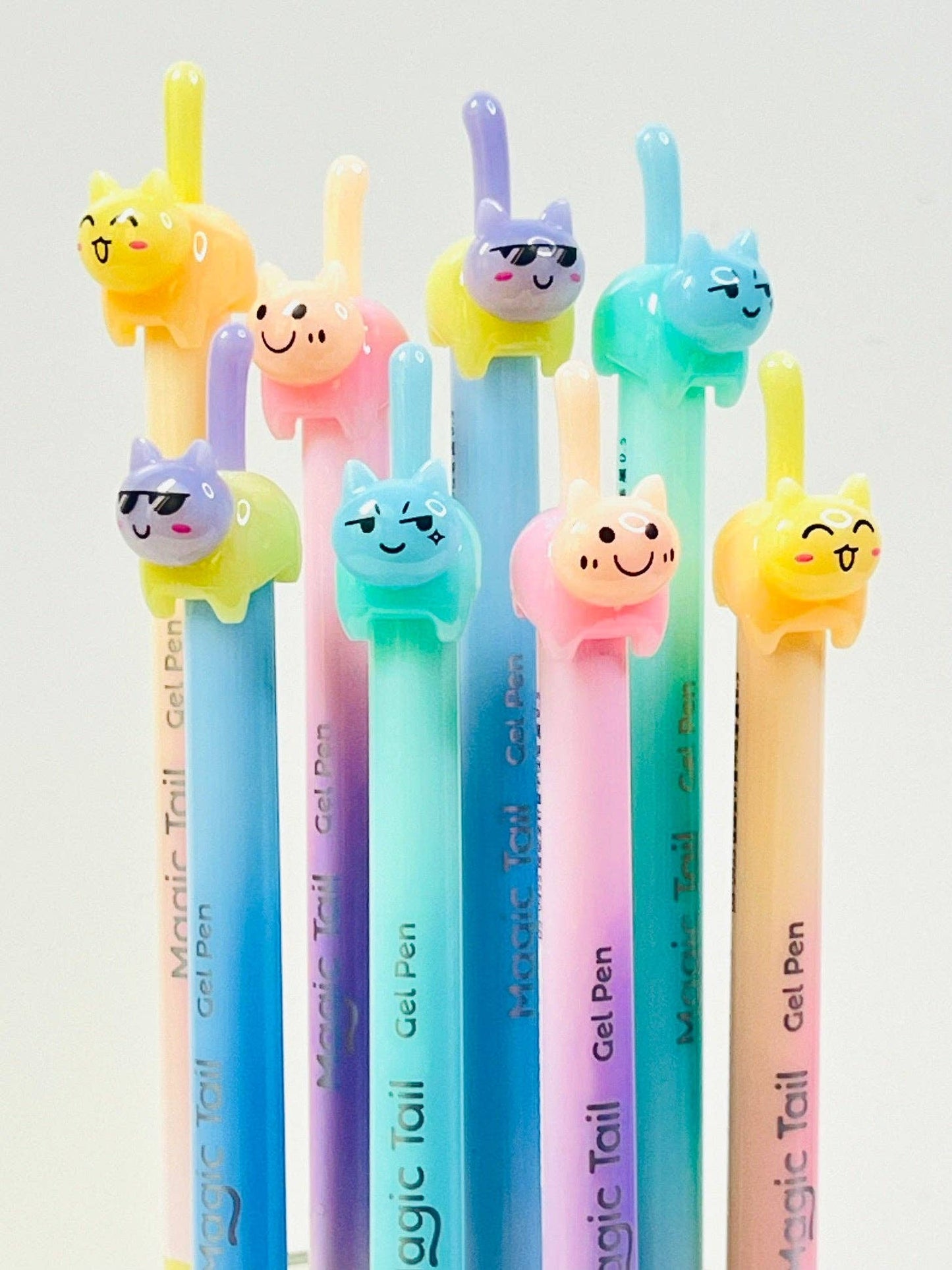 Cat Tail Colors Gel Pen