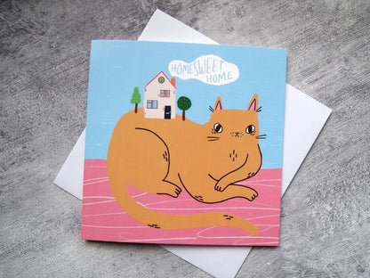 I LIKE CATS - New Home Housewarming Card