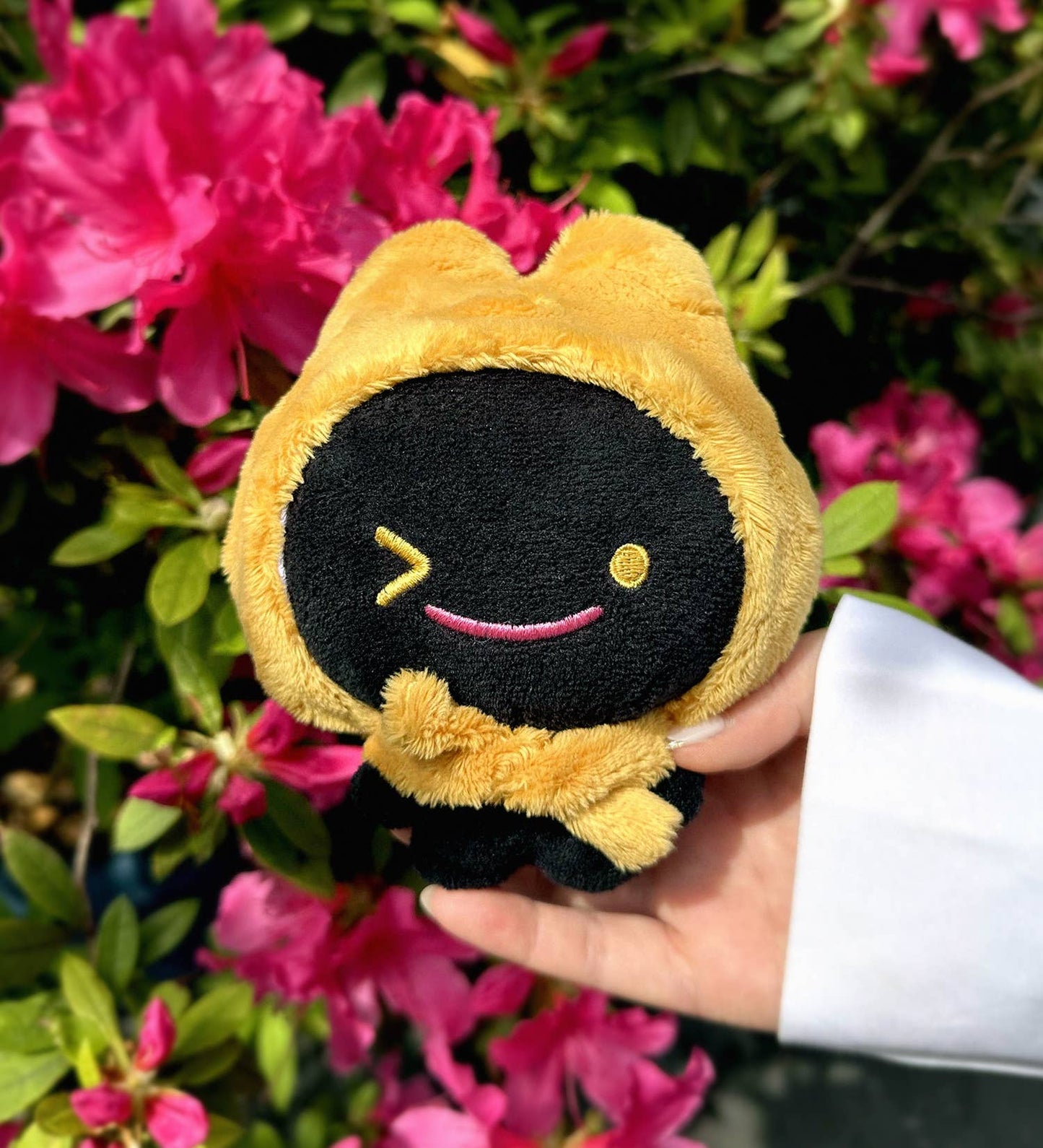 Bandage Brigade - Bean the Cat Plush Keychain