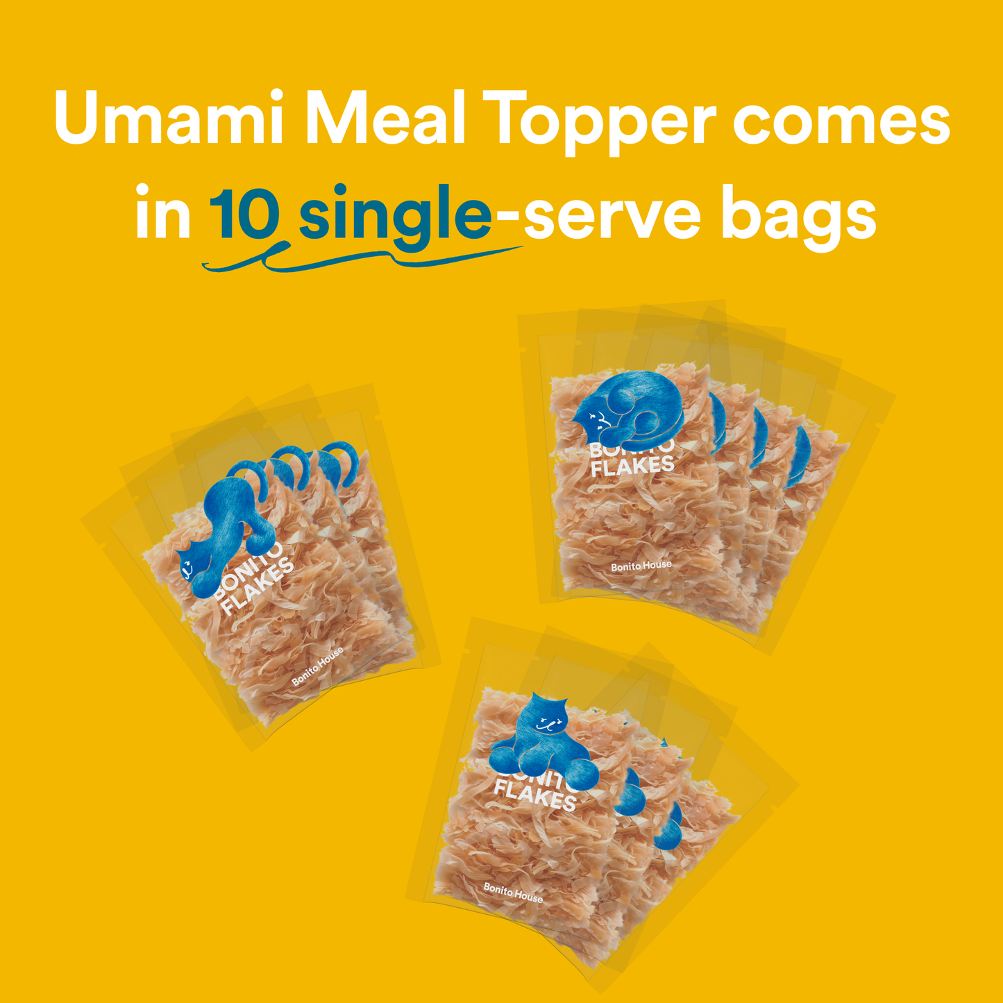 Bonito House - Umami Meal Topper: Bonito Flakes for Cats and Dogs