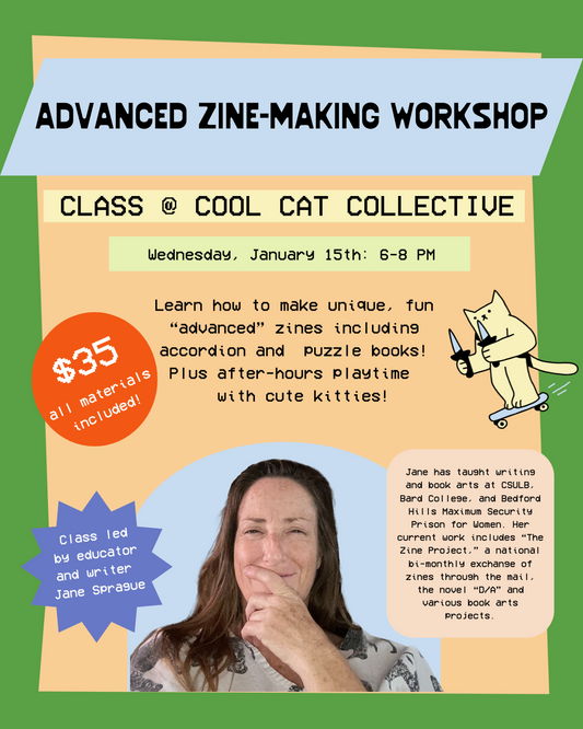 Advanced Zine-Making Workshop