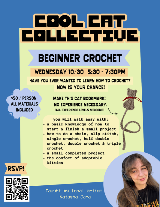 Kitty Crochet Class with Natasha Jara: Beginner