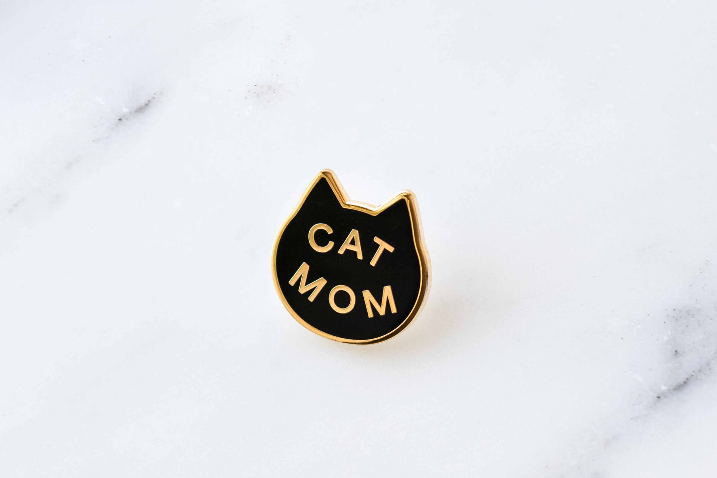 Cat Mom Pin