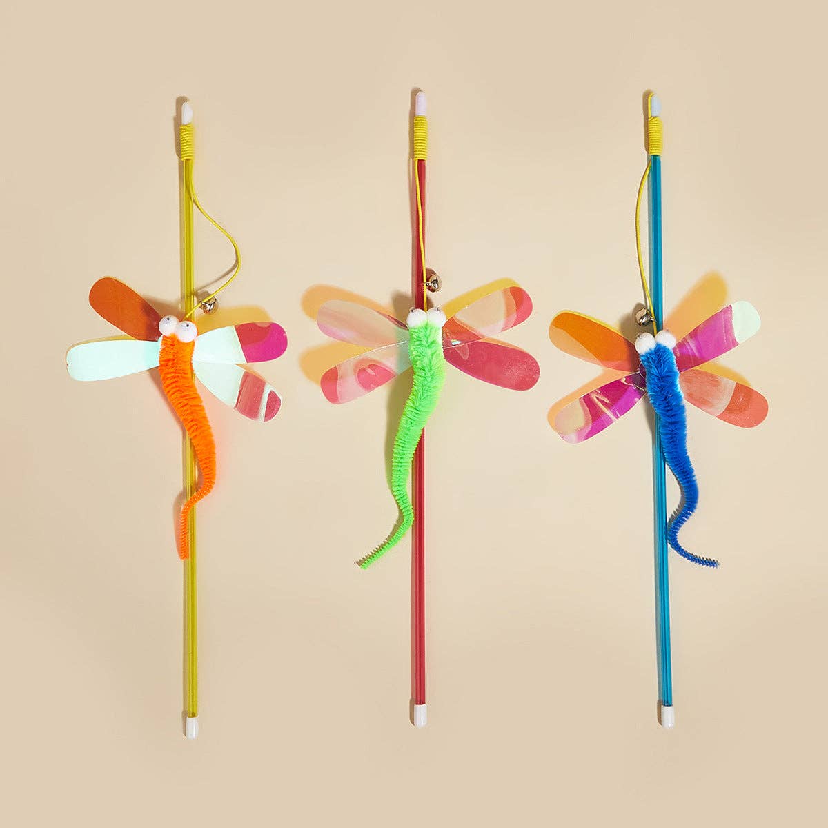 Cheerhunting - Moo - Dragonfly Cat Teaser Wand