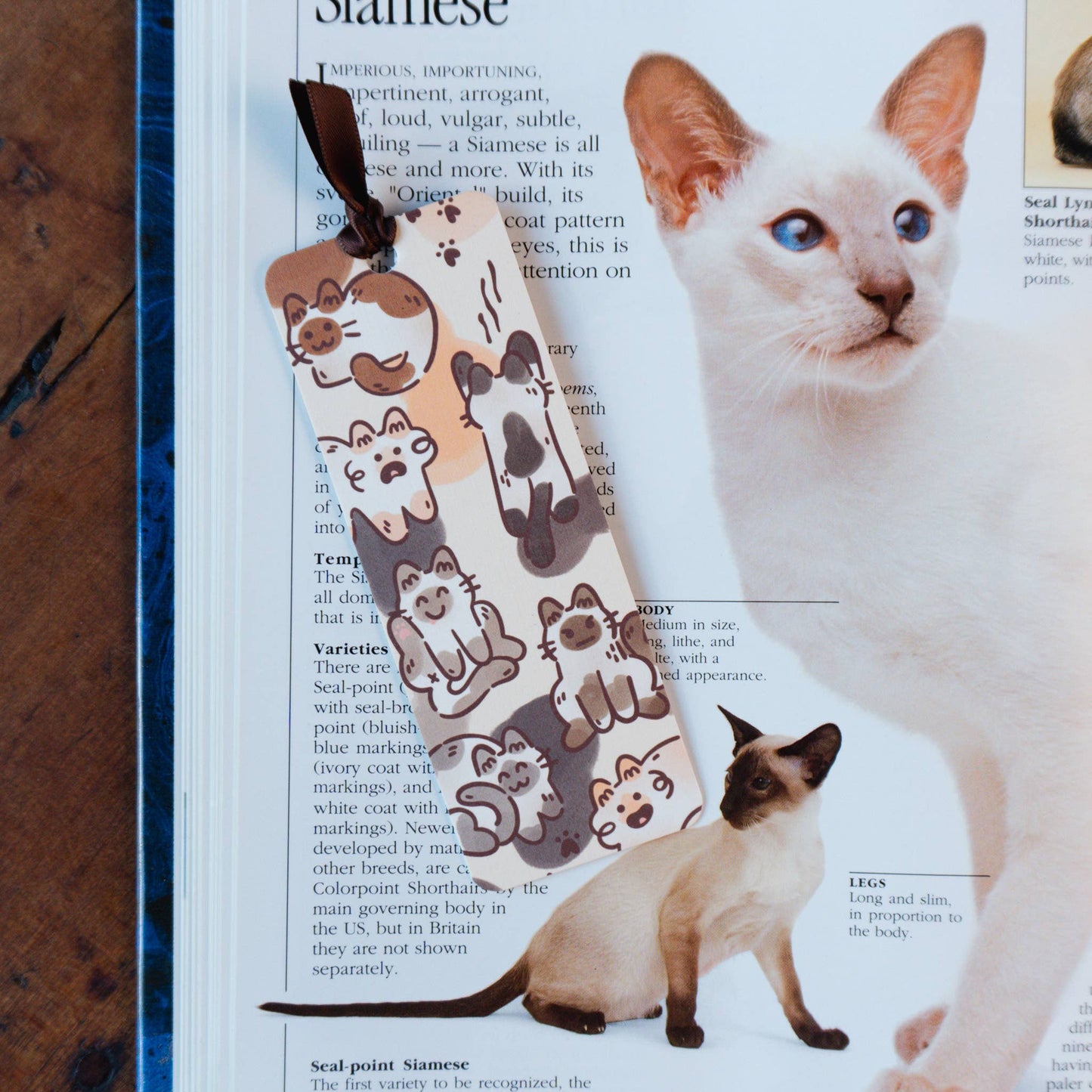 Siamese Cats Bookmark