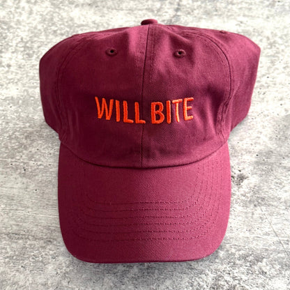 Will Bite Baseball Cap Dad Hat