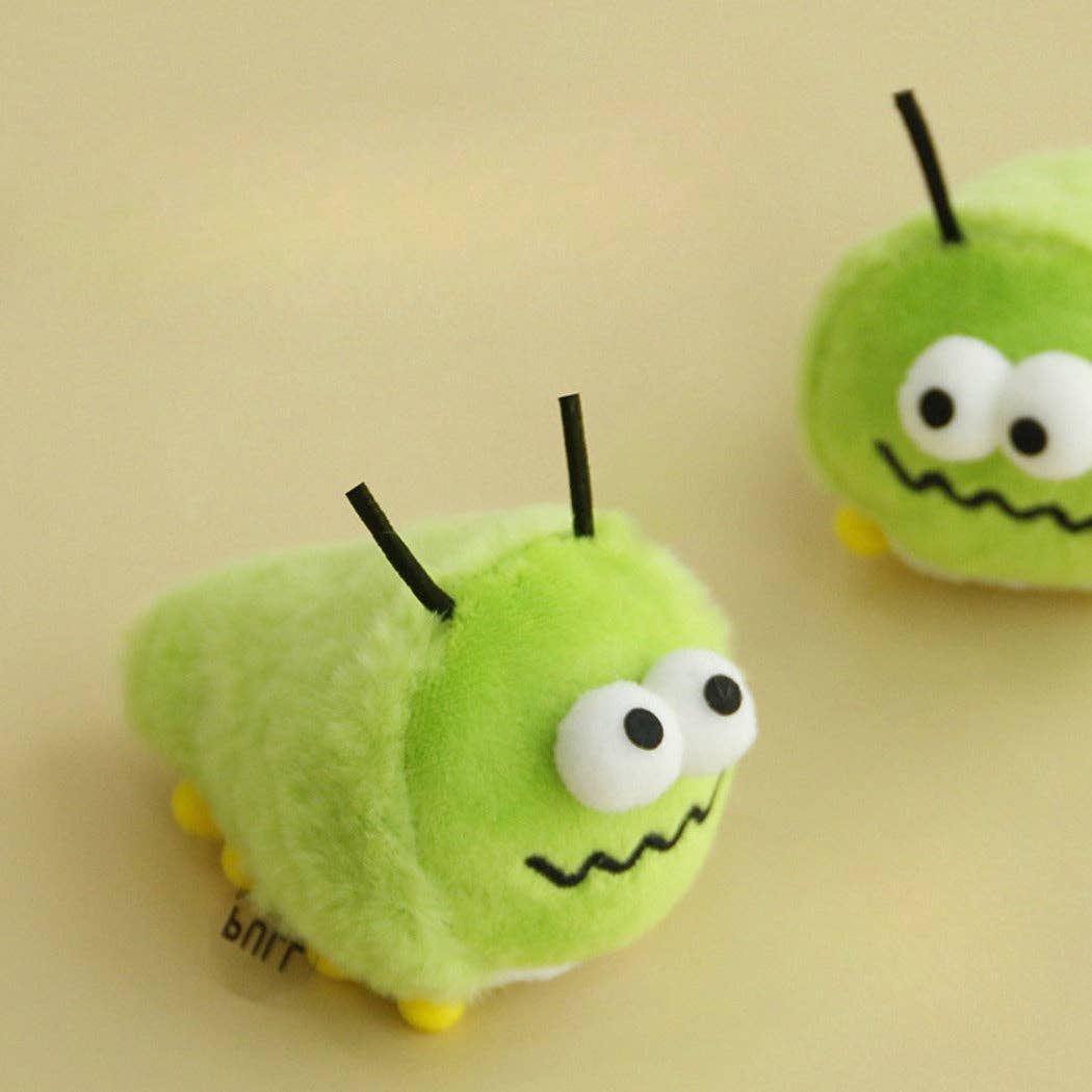 Cheerhunting - Moo – Plush Caterpillar Cat Toy