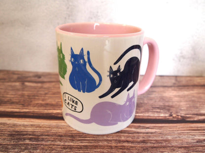 Rainbow Cats Coffee Mug