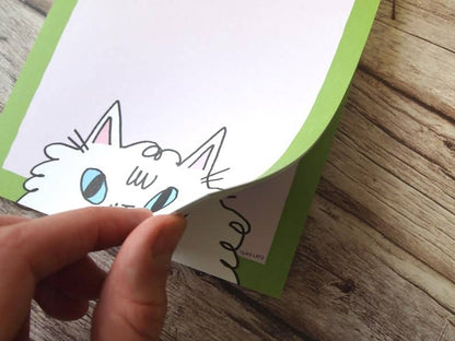 Get S- Done funny Cat Notepad