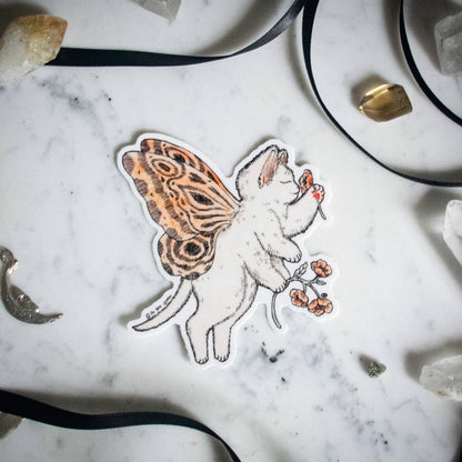 Po Yan Leung - "Fairy Cat" Vinyl Sticker