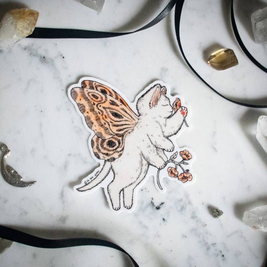 Po Yan Leung - "Fairy Cat" Vinyl Sticker