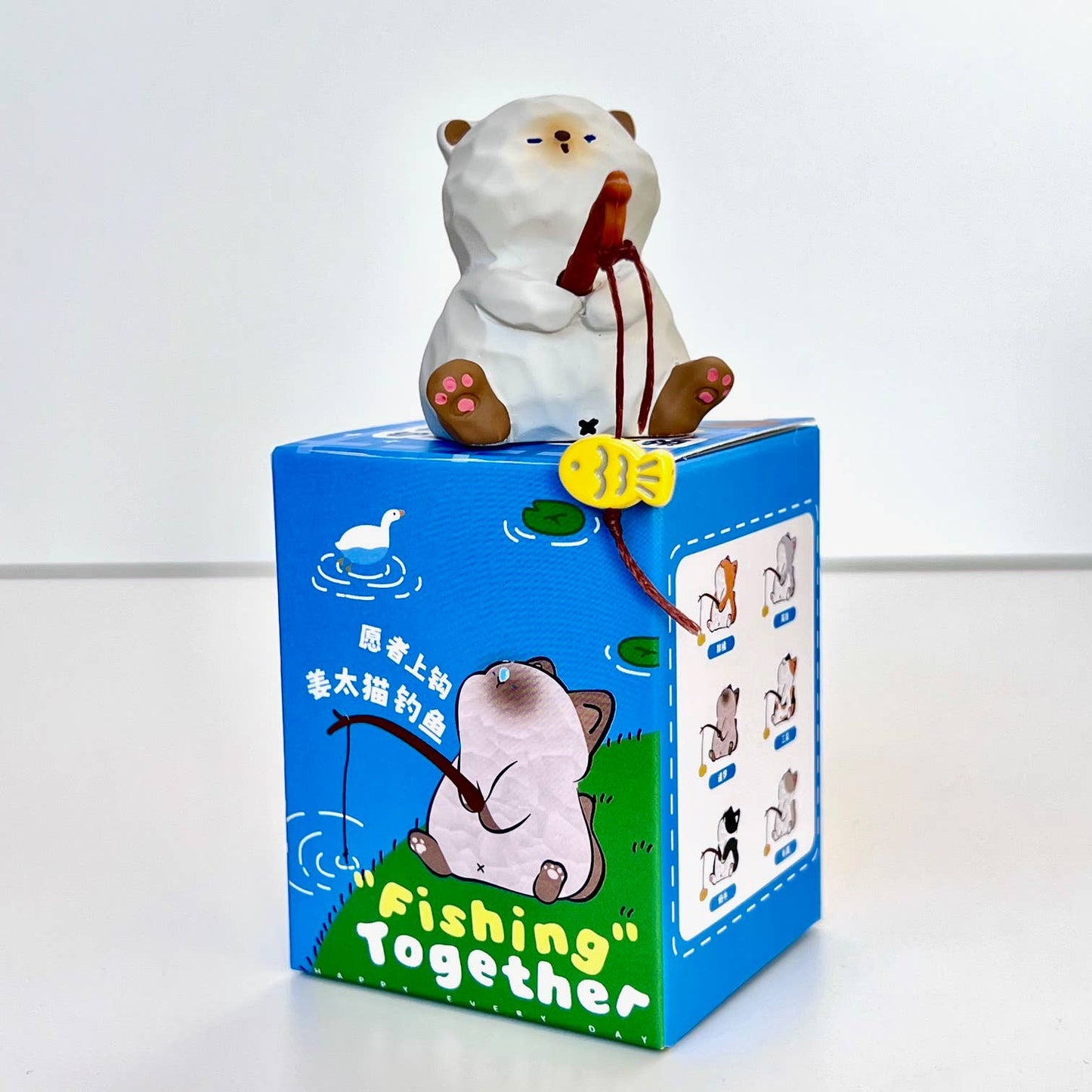 BCmini - 71322 Fishing Cat Family Blind Box-6