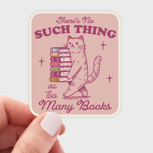 There's No Such Thing As Too Many Books
