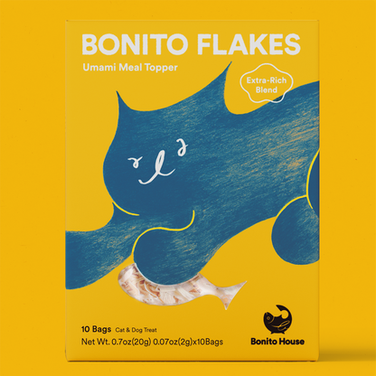 Bonito House - Umami Meal Topper: Bonito Flakes for Cats and Dogs