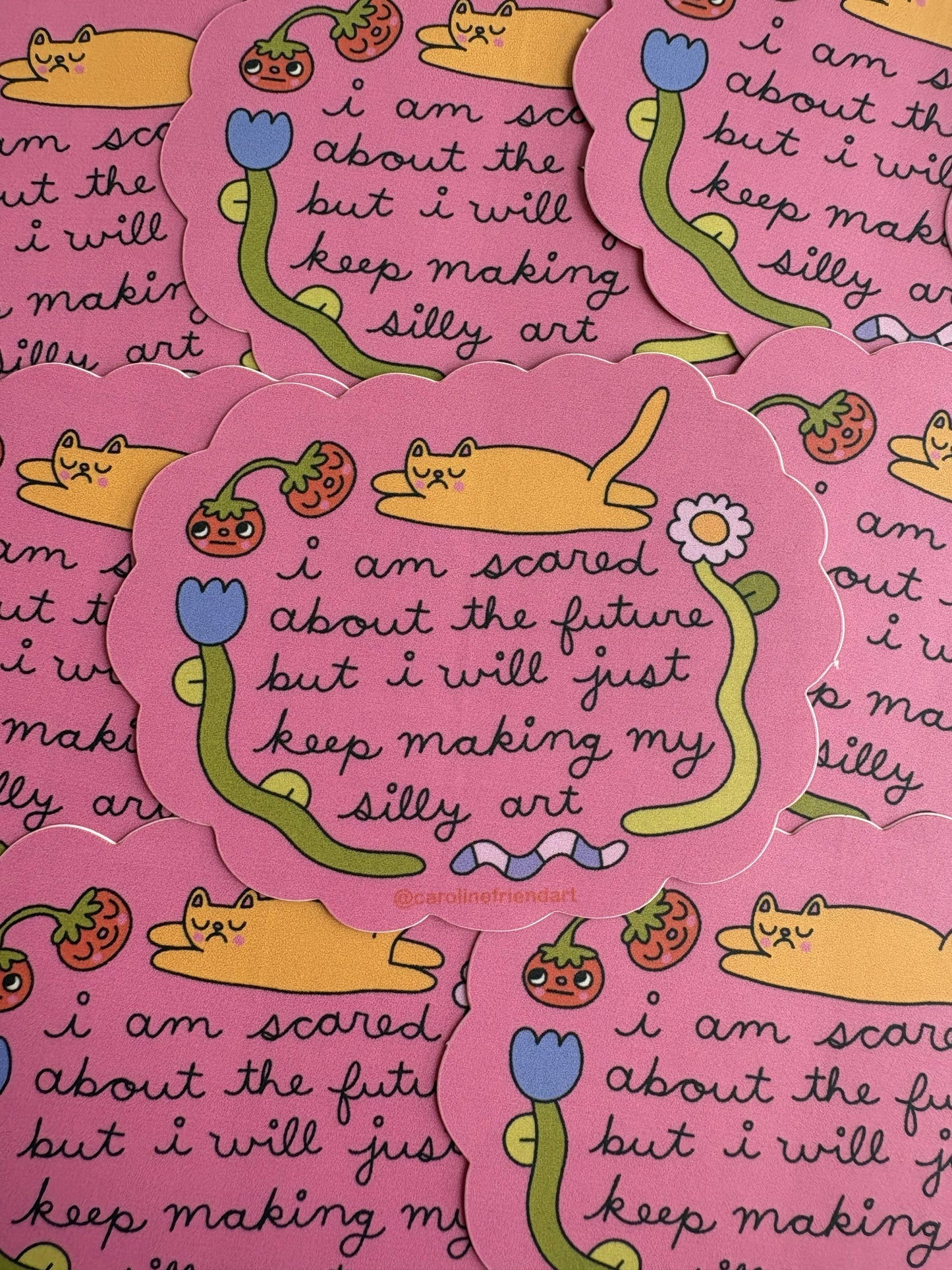 Silly Art Sticker