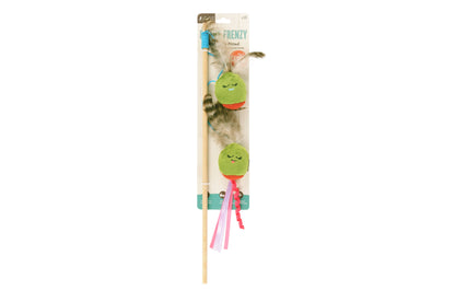 Feline Frenzy Wand Toy - Purrfectly Pitted