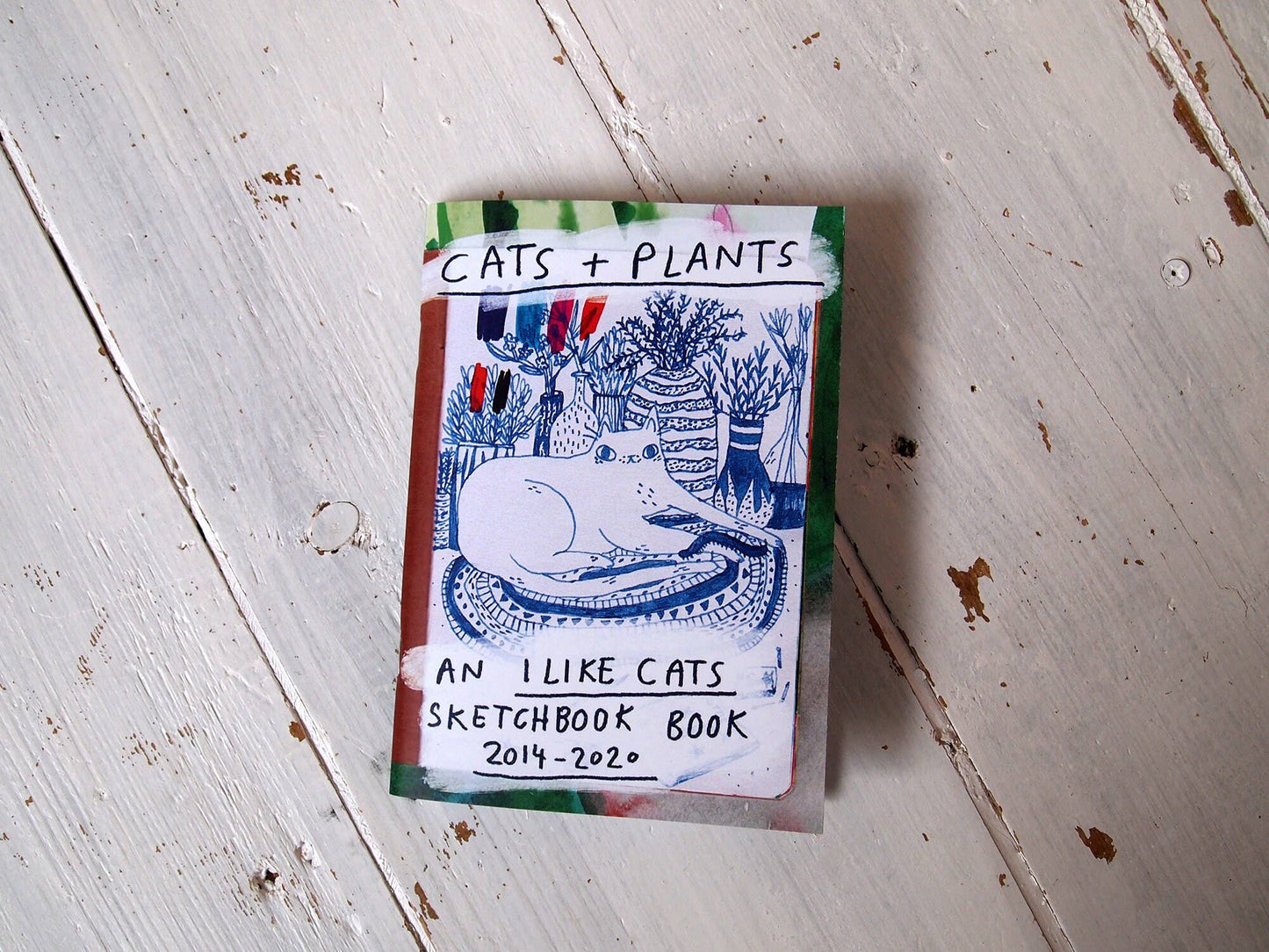 Cats and Plants Sketchbook Book