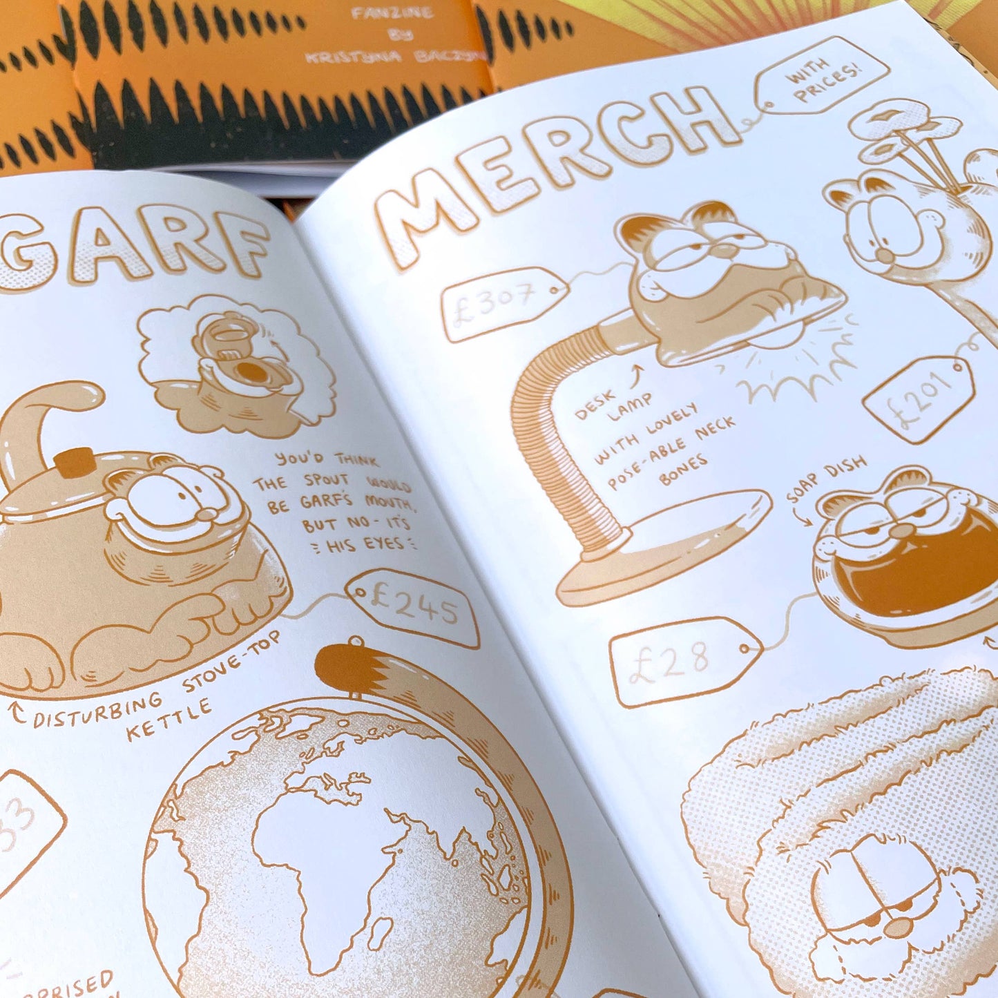 Snarkfield: A Garfield Fanzine by Kristyna Baczynski