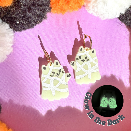 Sunnie Creative - Mummy Glow in the Dark Cat
