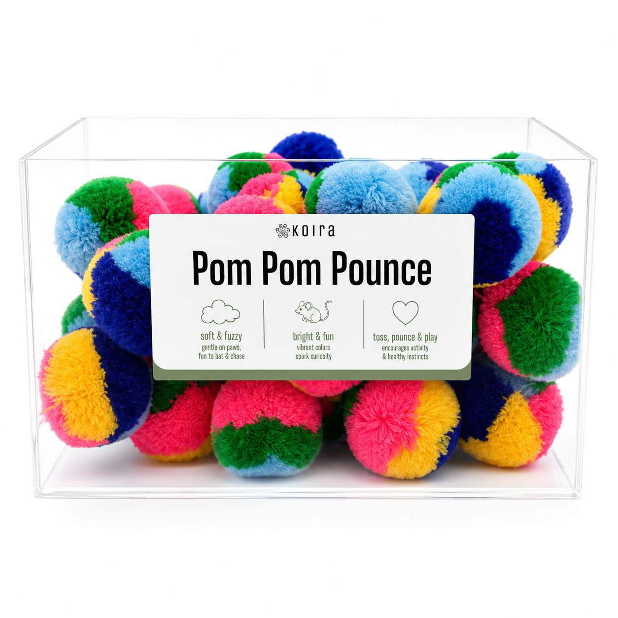 Pom Pom Pounce Cat Toy