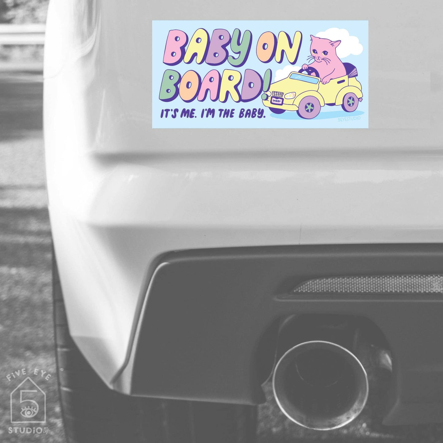 Baby on Board Bumper Sticker