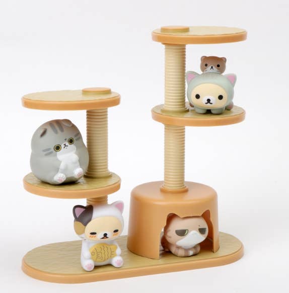 K-Wonderland - Cat tree-style display stand- Cat Tower for collect Figure