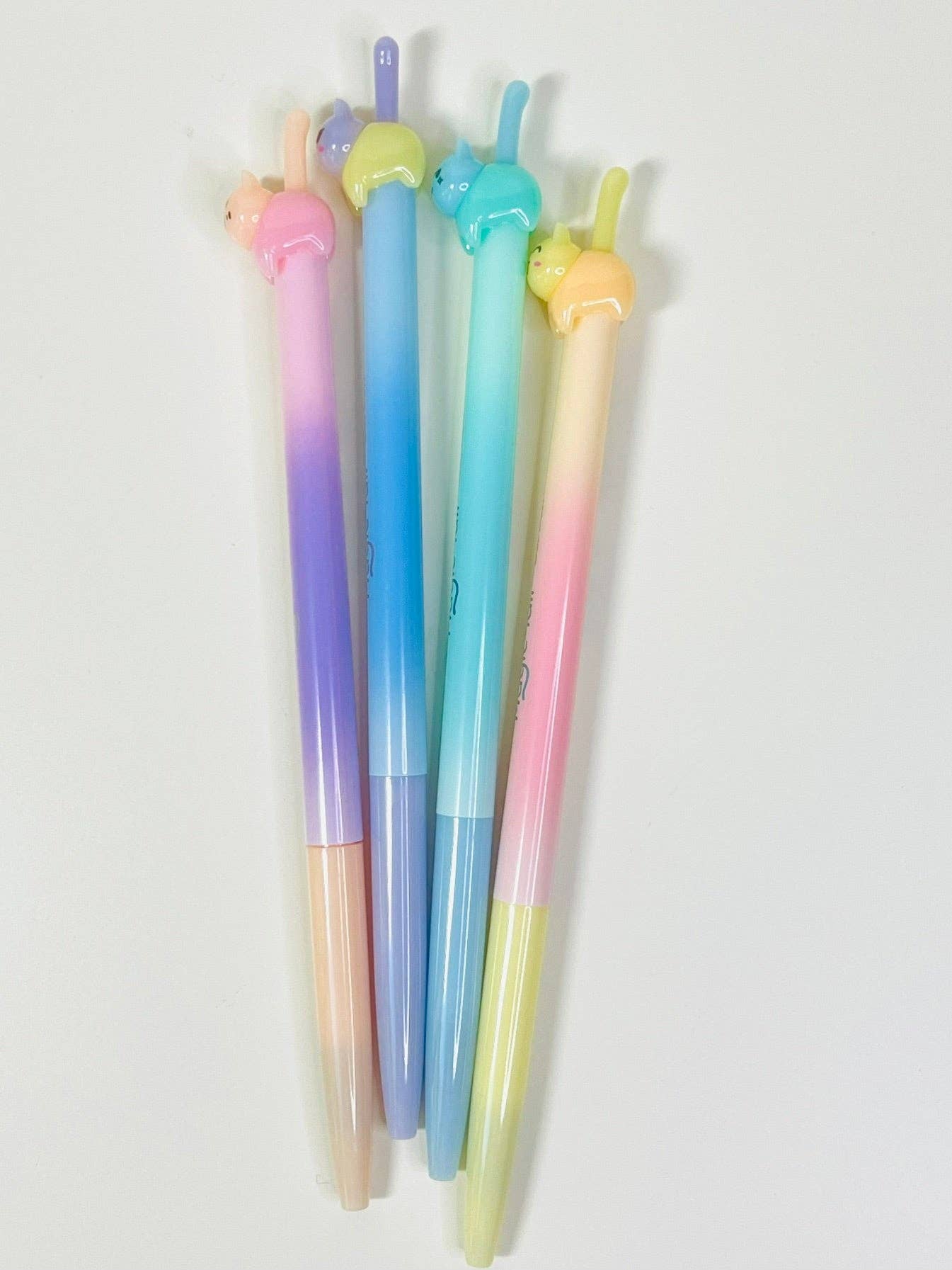 Cat Tail Colors Gel Pen