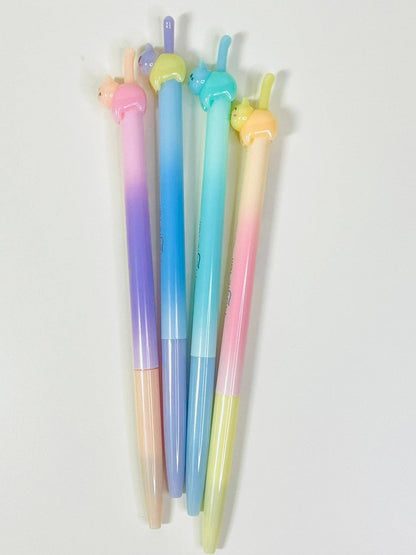 Cat Tail Colors Gel Pen