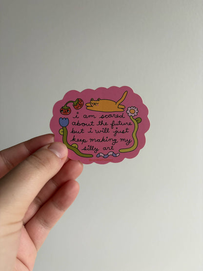 Silly Art Sticker