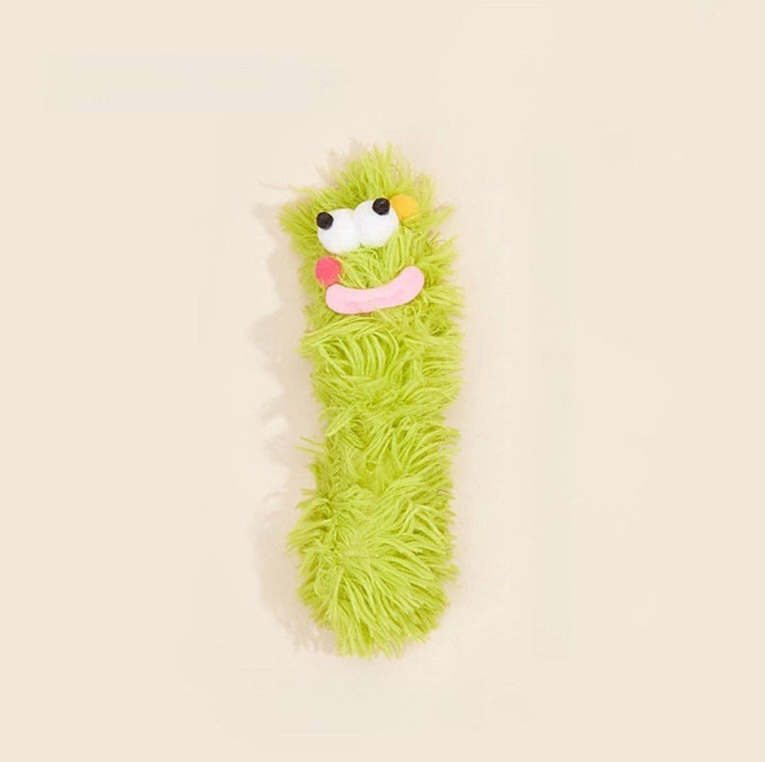 Cheerhunting - Moo - Fluffy Plush Caterpillar Cat Toy – Soft & Interactive