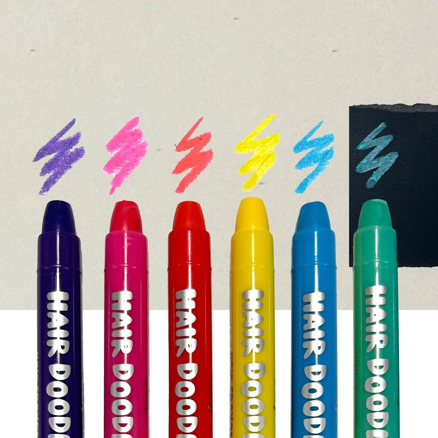 OOLY - Hair Doodlers: Hair Crayons (Set of 6)