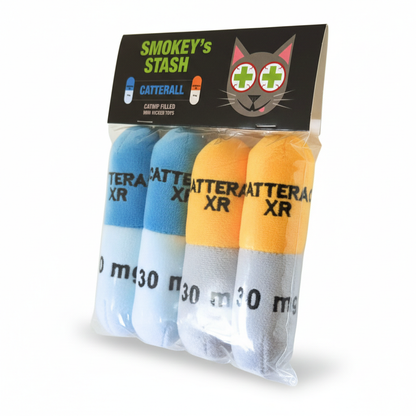 Catterall Catnip Filled Mini Kicker Toys (4 in a pack)