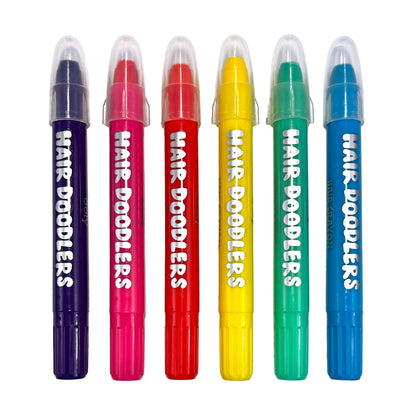 OOLY - Hair Doodlers: Hair Crayons (Set of 6)