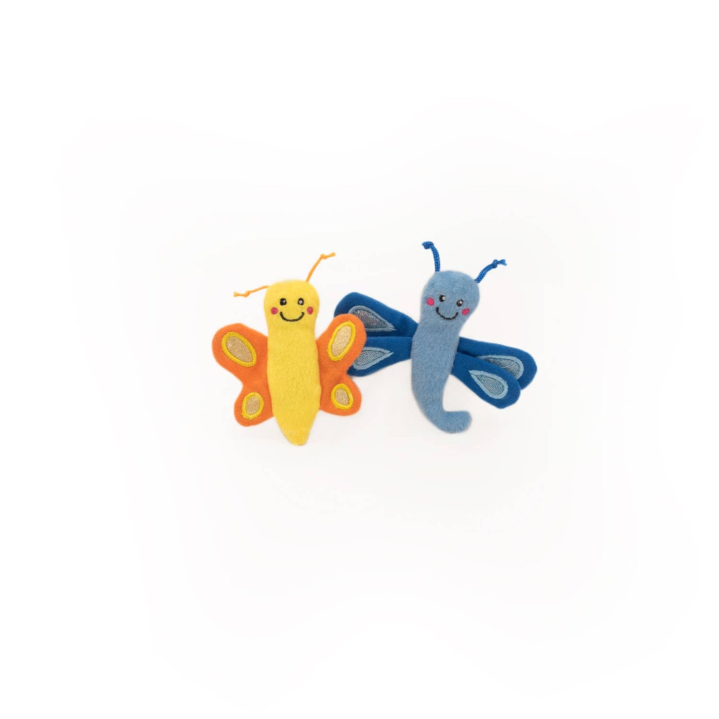 ZippyPaws - ZippyClaws® 2-Pack - Butterfly and DragonFly - Cat Toy