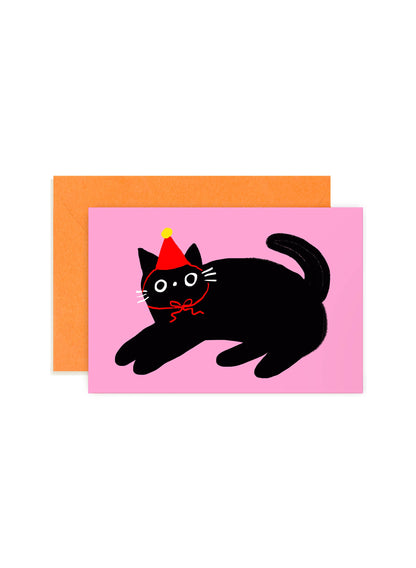 Karen Schipper - Party Cat  - Mini Note