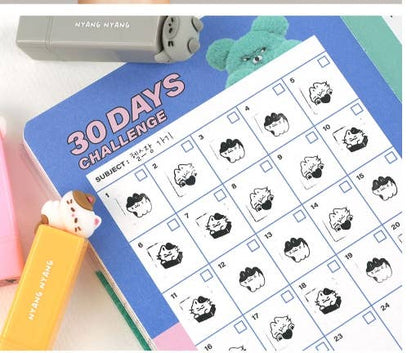 Mini Stamp – Cute Cat-Themed Stamps - Nyang