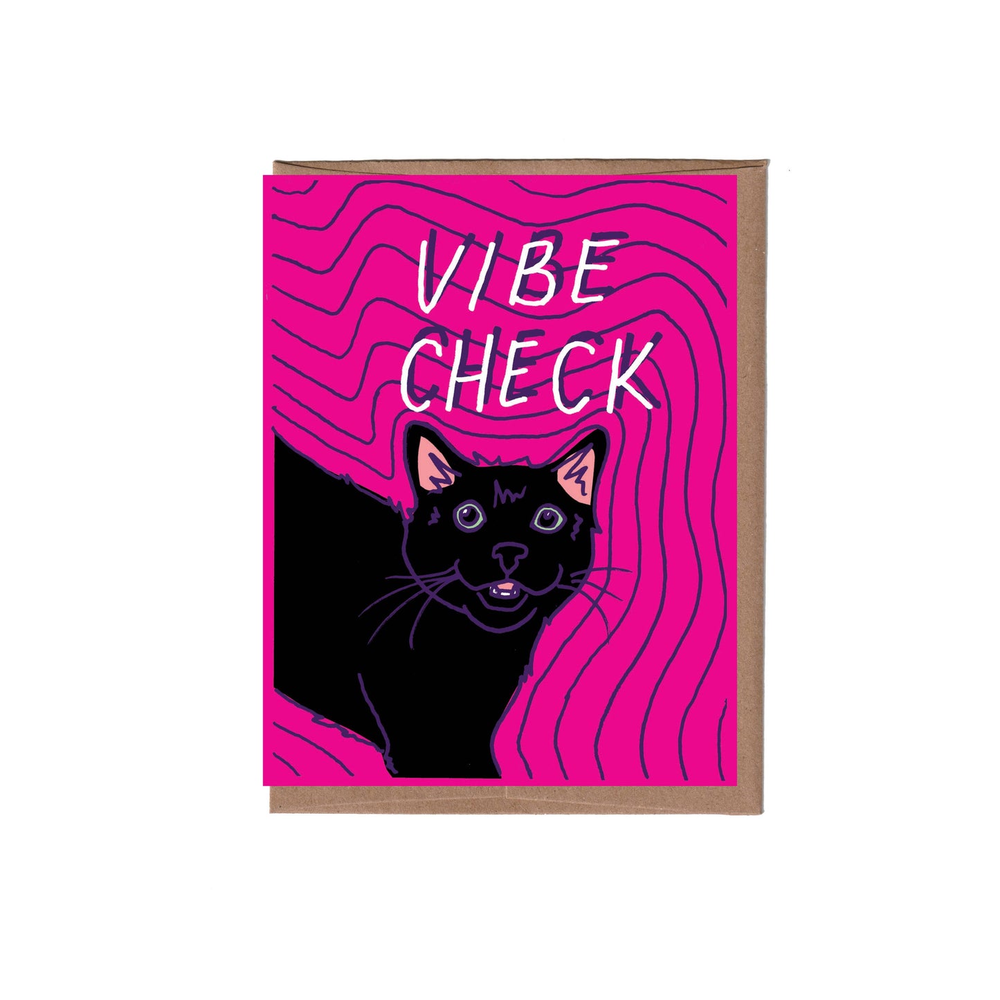 Vibe Check Greeting Card