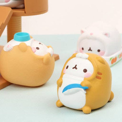 Molang Lazy Cat Costume Figure Blind Box Random Toy Vol.5