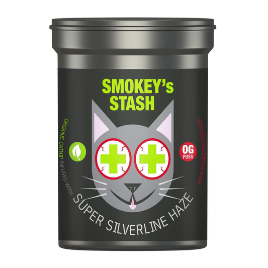 Smokey's Stash Silvervine Haze Potent Catnip and Silver Vine