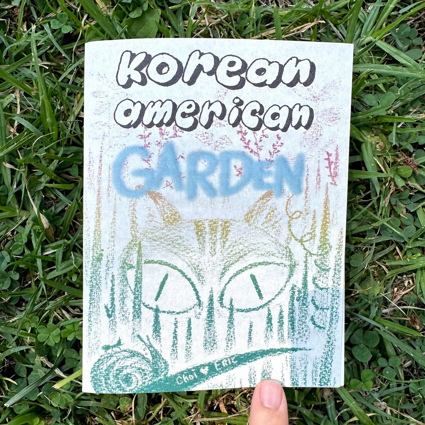 Korean American Cooking Comics - Garden
