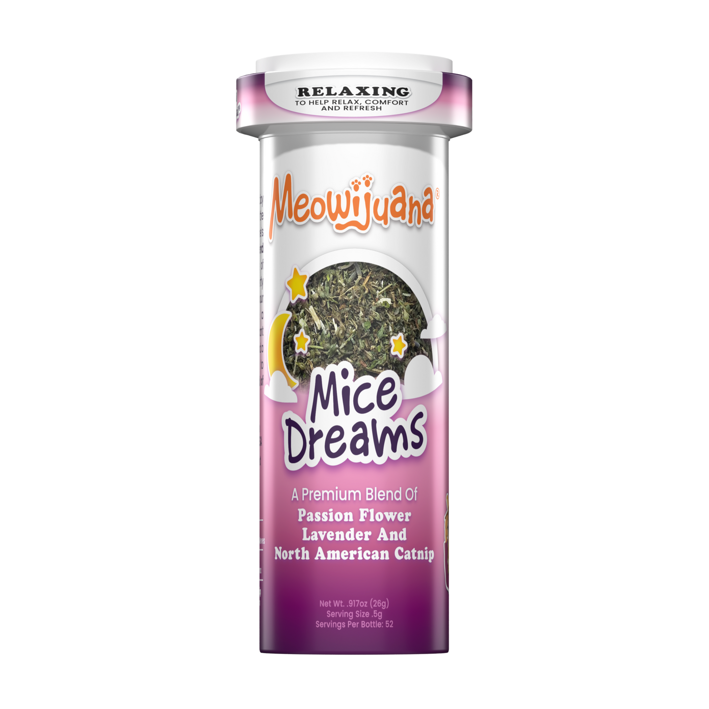 Mice Dreams - Passion Flower, Lavender, and Catnip Blend