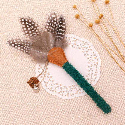 3 pcs Cat Feather Toy Set