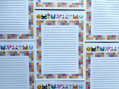 I LIKE CATS - Cat Themed Notepad, Listpad, Shopping List & Planner