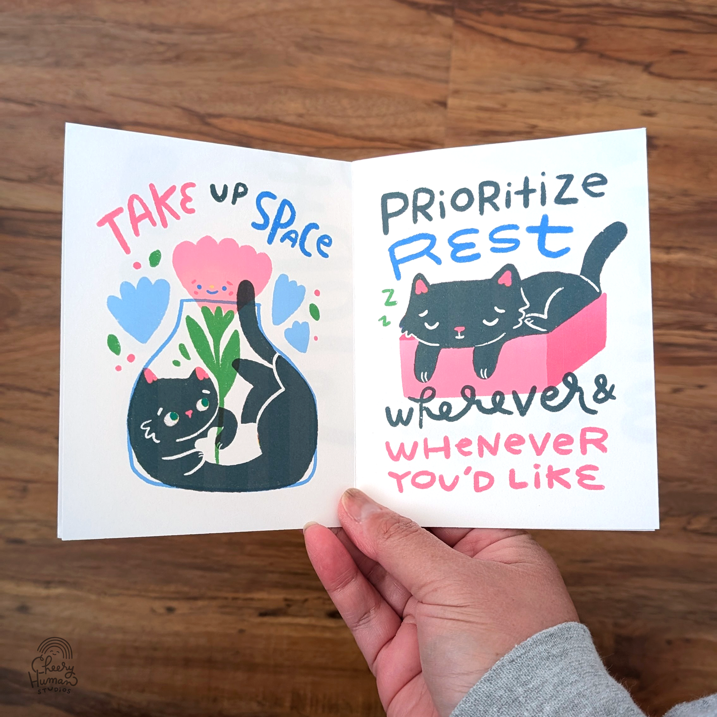 Cheery Human Studios - Advice from a Cat Named Mochi - Zine