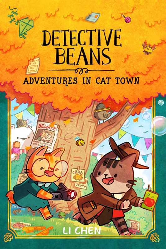 Simon & Schuster - Detective Beans: Adventures in Cat Town by Li  Chen