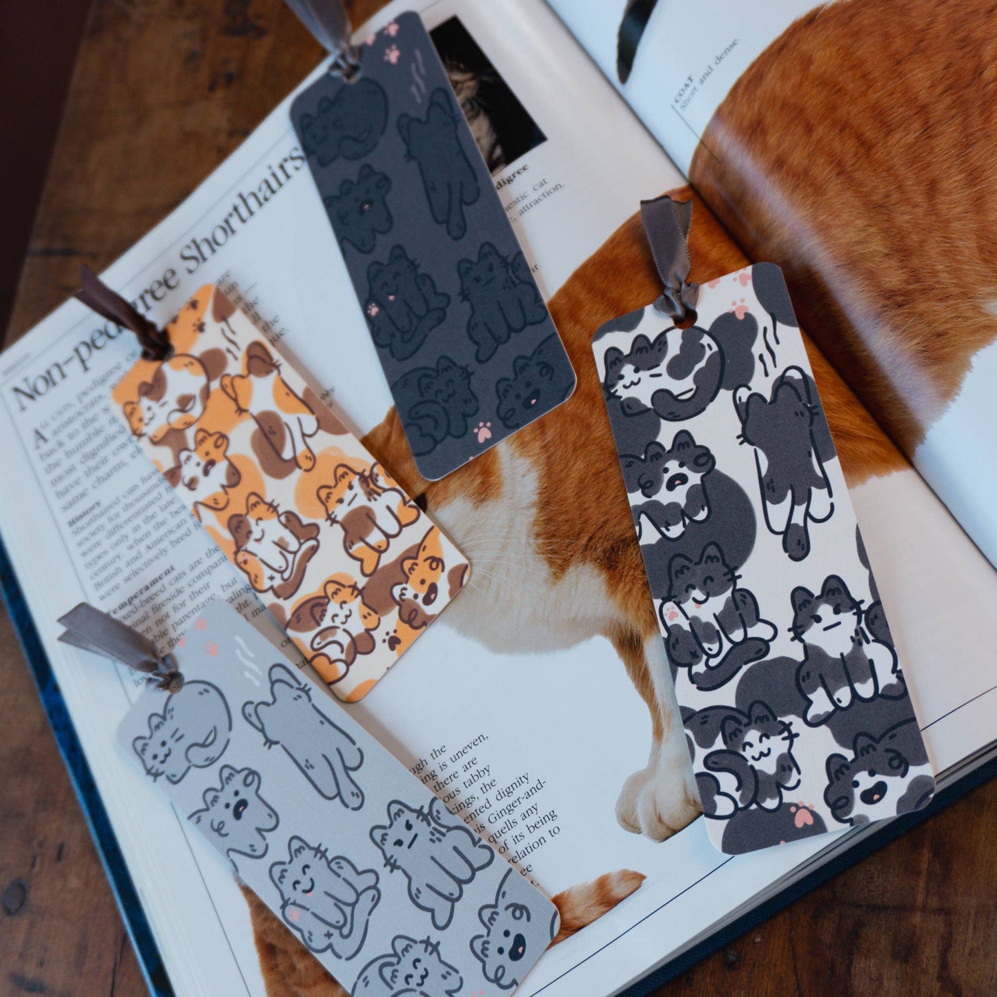 Black Cats Bookmark