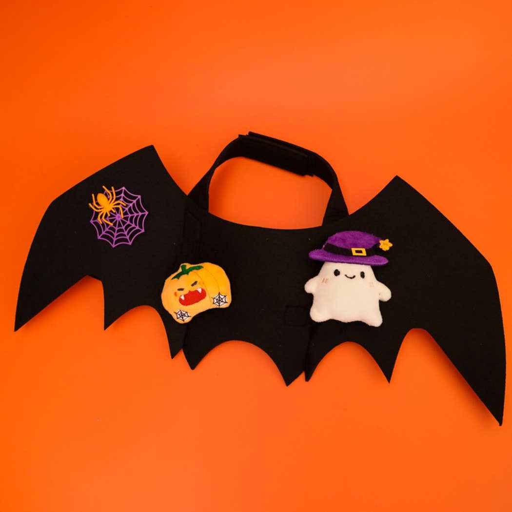 Halloweek - Halloween Bat Wings Cartoon Pet Collar